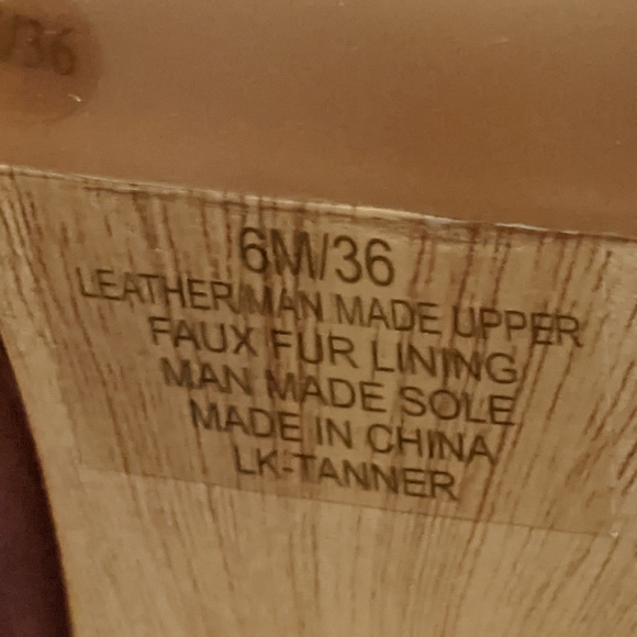 Lucky Brand Leather ankle booties . Size 6 - Picture 7 of 9